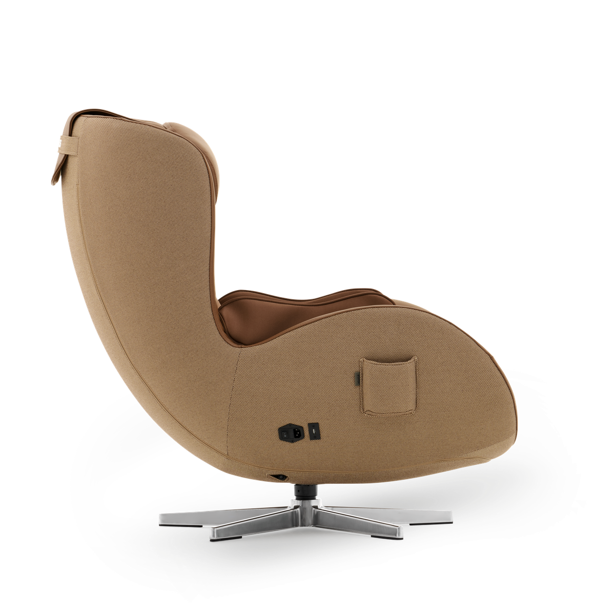 NOUHAUS Nou Campo Massage Chair with Ottoman