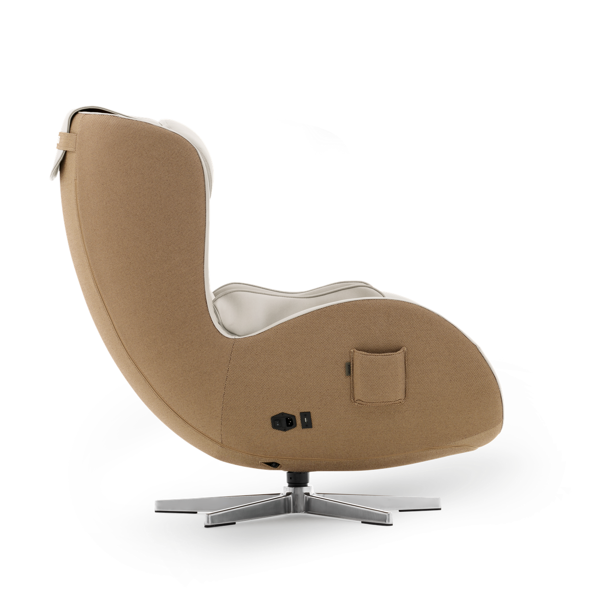 NOUHAUS Nou Campo Massage Chair with Ottoman