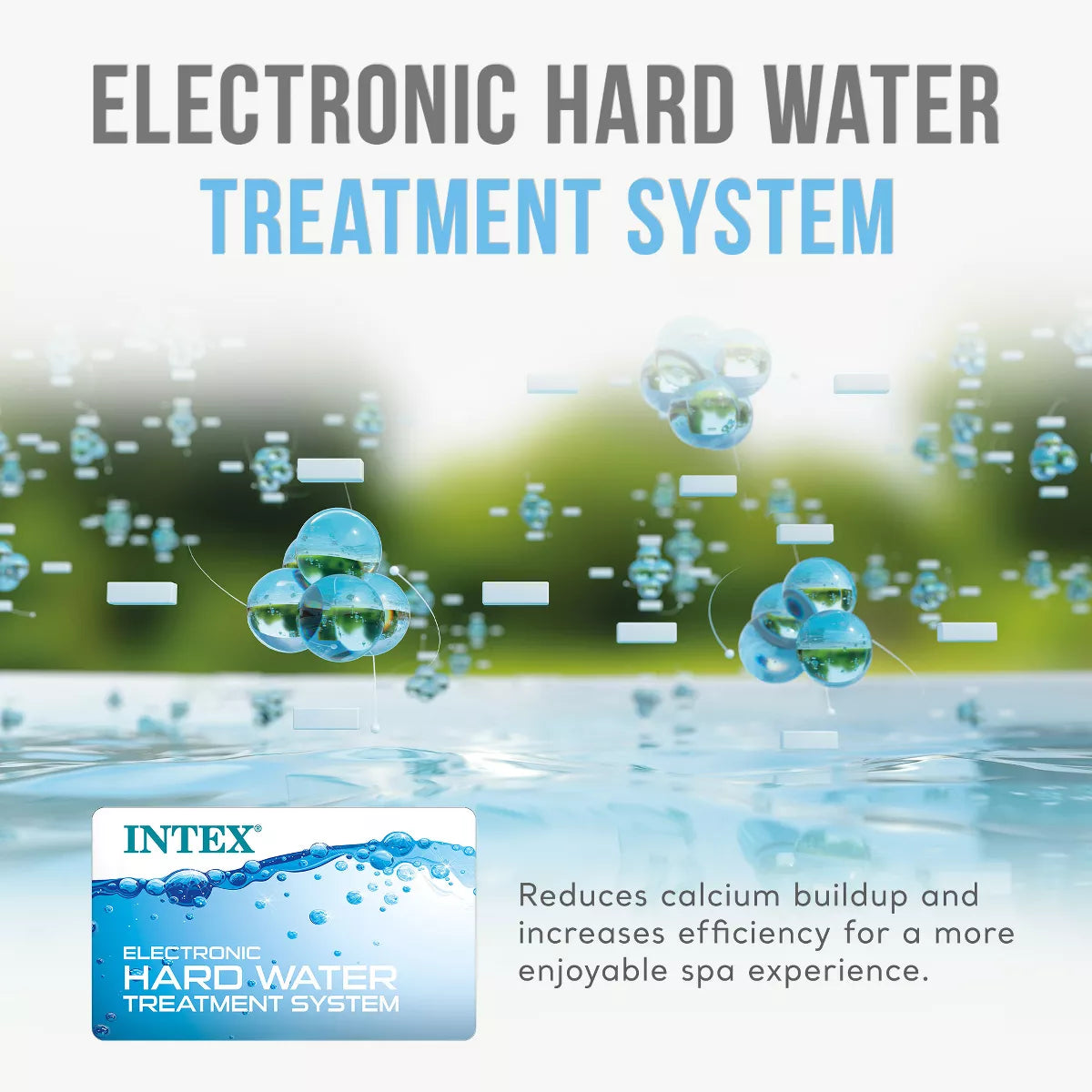 Intex 28429EP Purespa plus 4 Person Inflatable Hot Tub Bubble Jet Spa, 77" X 28"