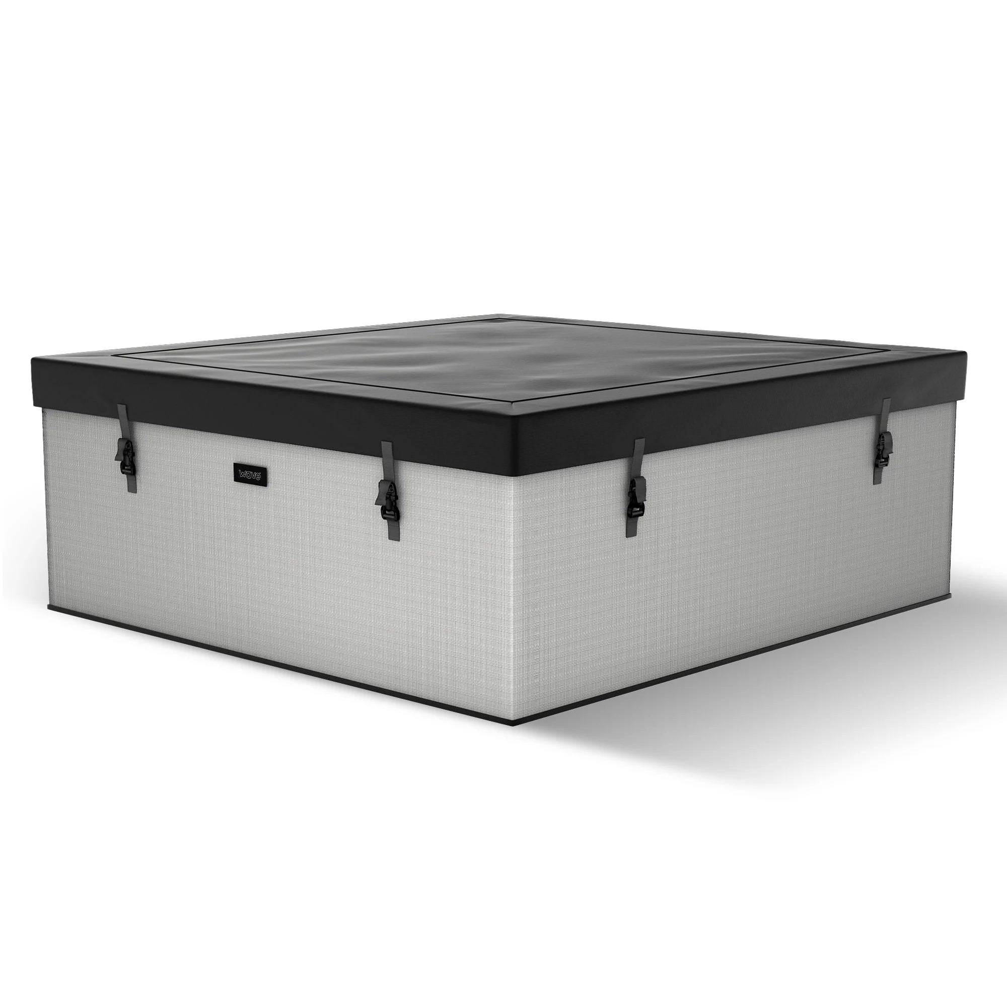 Garda | 4-Person Eco Foam Hot Tub | Integrated Heater | Graphite Gray