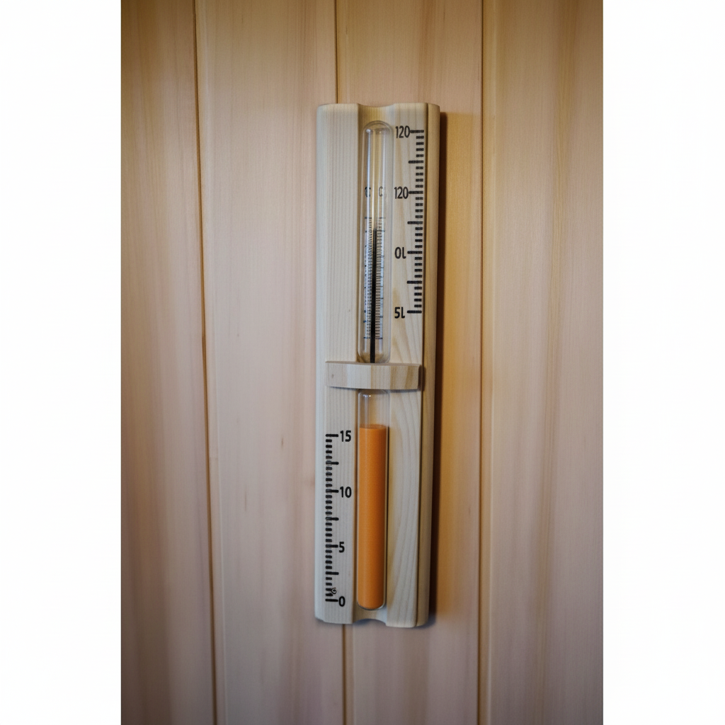 Charleston 4-Person Indoor Traditional Sauna Double Bench